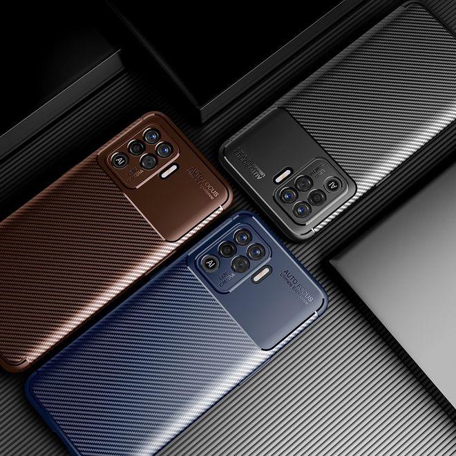 Productafbeelding MU Style Koolstofvezel TPU Softcase-serie (Oppo A94)