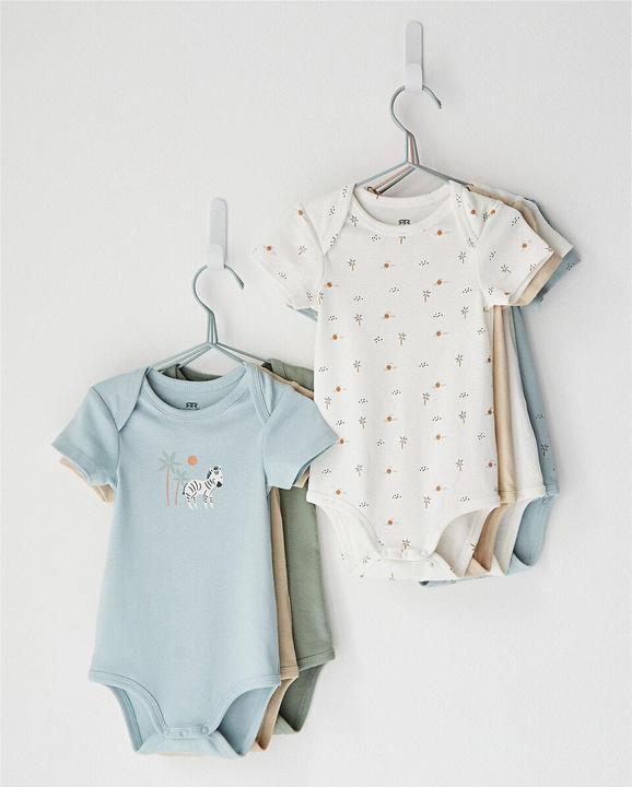 Immagine prodotto La Redoute Collections Confezione da 7 body a manica corta (68)