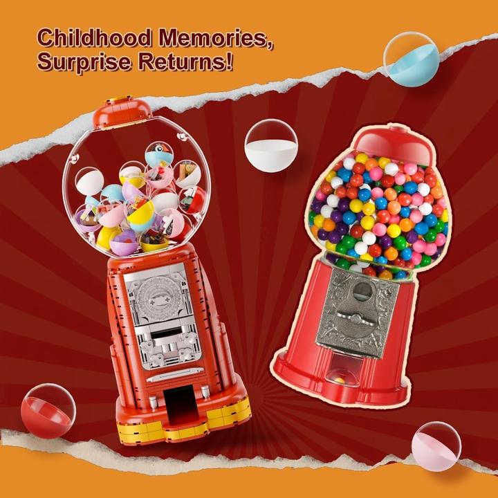 Actual product image Pantasy Original Retro Series Building Set Gumball Machine 34 cm