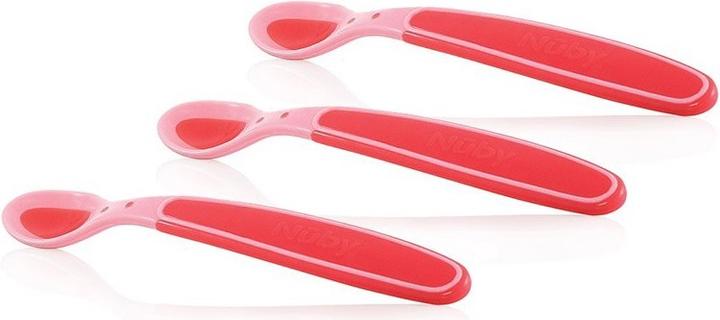 Actual product image Nuby Heat sensor spoon 3 pieces