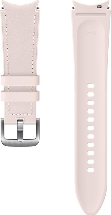 Actual product image Samsung Hybrid Leather Band 20mm M/L Pin (20 mm, Fluoroelastomer, Leather, Galaxy Watch, Galaxy Watch 4)