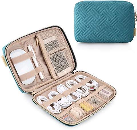 Produktbild Only-Bags.Store Elektronik-Tasche, Elektronik-Reise-Organizer für Handy-Ladekabel, Powerbank, USB-Sticks, SD-Karten