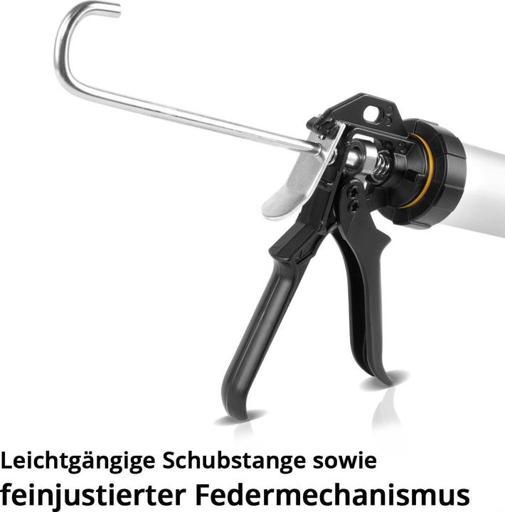 Produktbild Stahlwerk Silikonpistole SP-600 ST 600 ml aus stabilem Aluminium