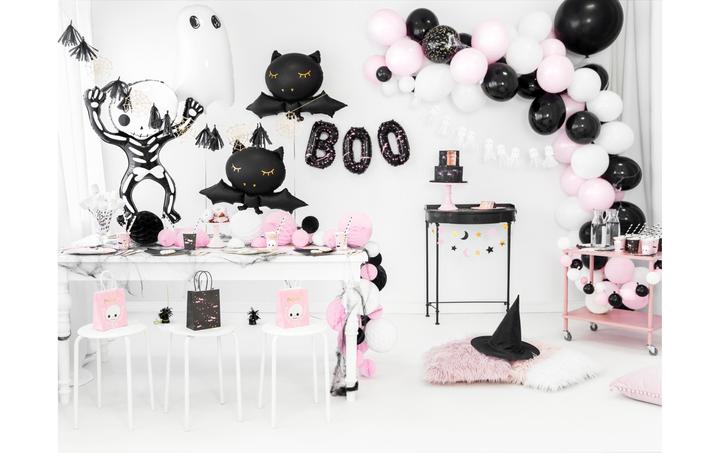 Actual product image Partydeco Plate Cat Black (6 x)