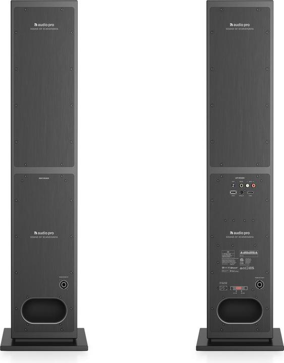 Produktbild Audio Pro Connected Speaker A48 Black (1 Paar, 320 W)