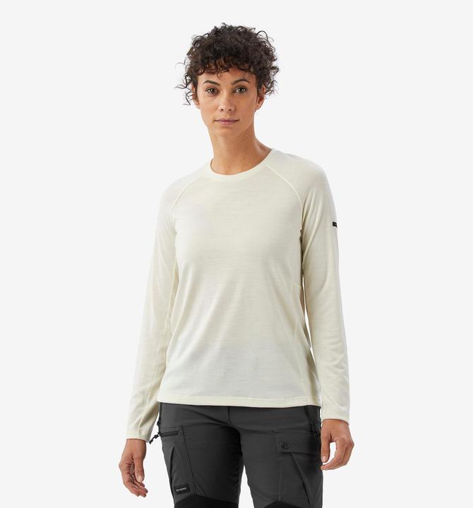 Actual product image Forclaz Merinoshirt Damen langarm - Merino Resist ungefärbt (S)