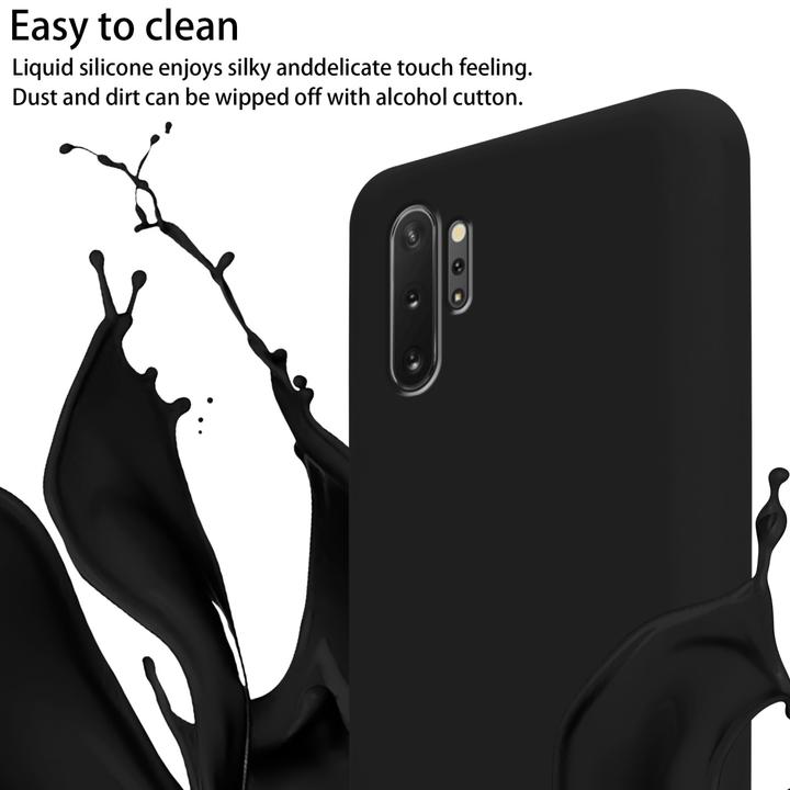 Actual product image Cadorabo TPU Cover Mobile Phone Chain Liquid (Samsung Galaxy Note 10 Plus)