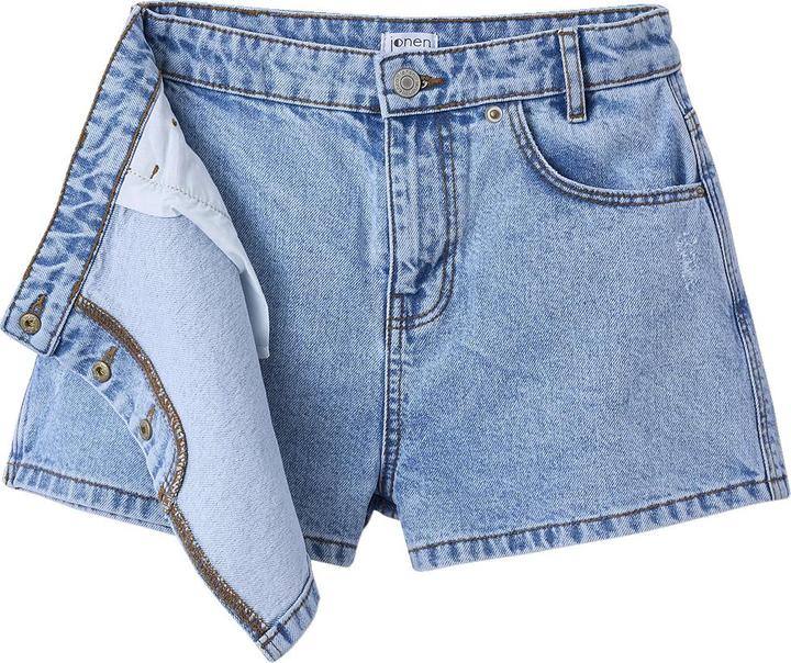 Image du produit Jonen Escarpin en jean asymétrique pour filles (140)