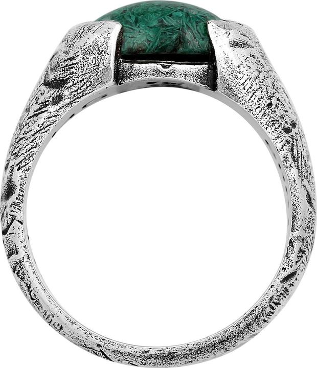 Produktbild Haze & Glory Ring Siegelring Liberty - Afrikanischer Türkis 925 Silber (60, 925 Silber)
