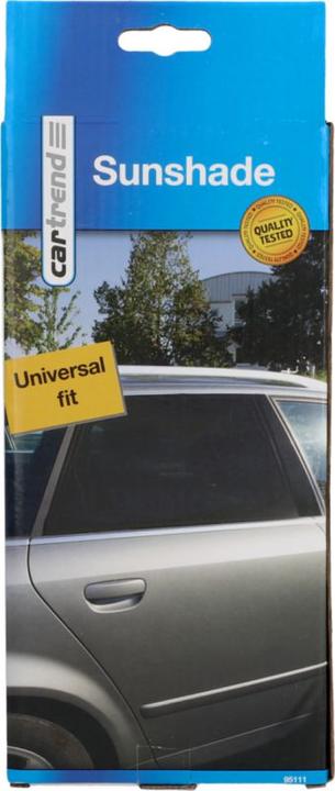 Image du produit Cartrend Chaussette de protection solaire pour voiture, set de 2 pour les véhicules avec des cadres de