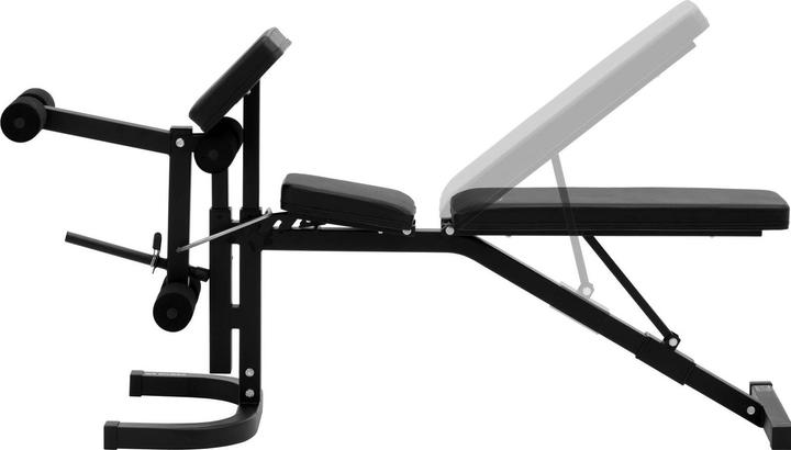 Produktbild Gymrex Schrägbank Fitnessbank Trainingsbank bis 100 kg einstellbar 90 - 180° Neigung