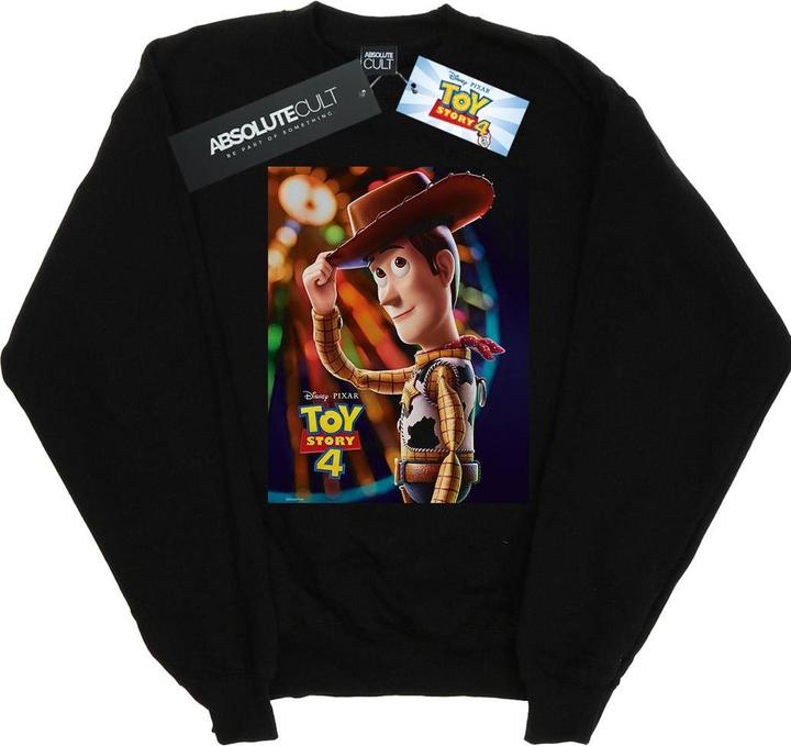 Produktbild Disney Toy Story 4 Woody Poster Sweatshirt Mädchen (140, 146)