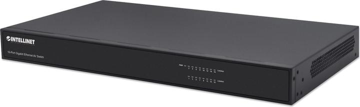 Produktbild Intellinet 16Port Gigabit Ethernet AV SwitchRJ45Port IEEE 802.3 az (16 Ports)