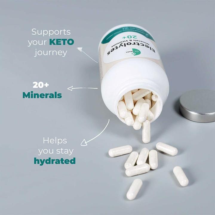 Produktbild Go-Keto Elektrolyte (240 Stück, Kapseln, 165 g)