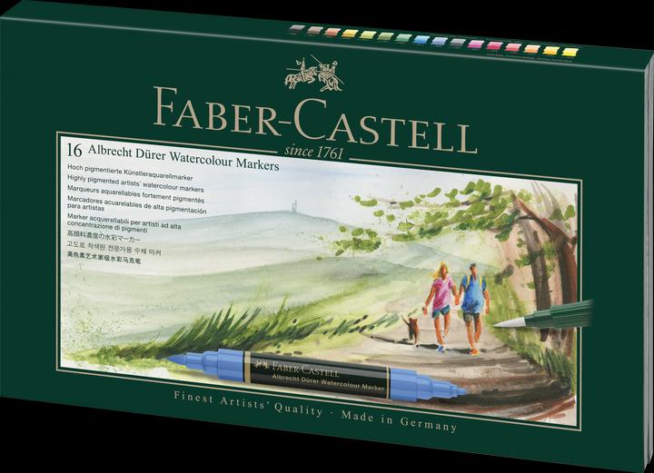 Actual product image Faber-Castell Felt tip pens Albrecht Dürer 17 pieces (Multicoloured, 17 x)