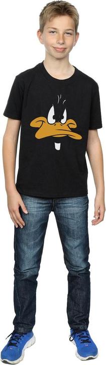 Actual product image Looney Tunes Boys Daffy Duck Big Face T-Shirt (152, 158)