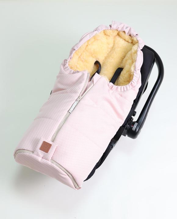 Actual product image Kaiser Channy lambskin baby car seat footmuff medical