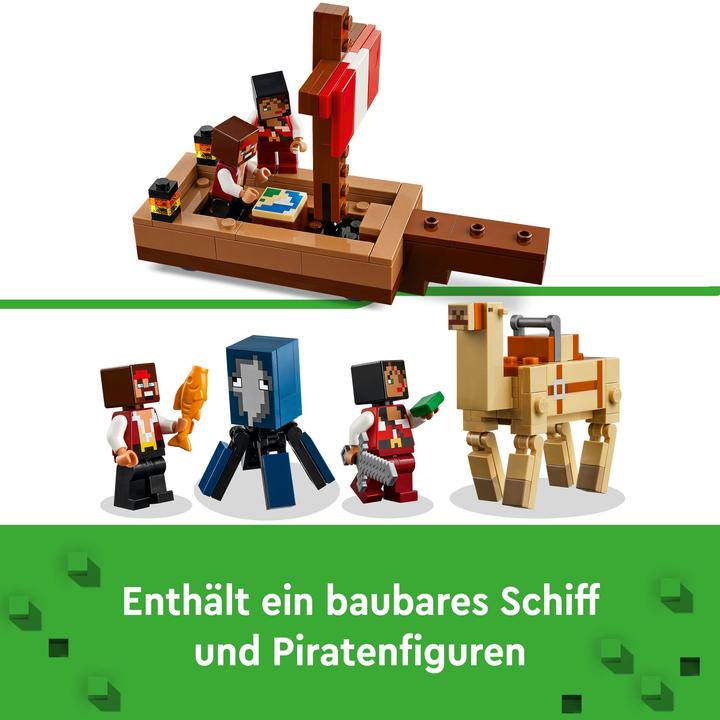 Produktbild LEGO Die Piratenschiffreise (21259, LEGO Minecraft)