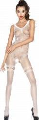 Actual product image Passion Woman Bs045 Bodystocking White One Size (One size)