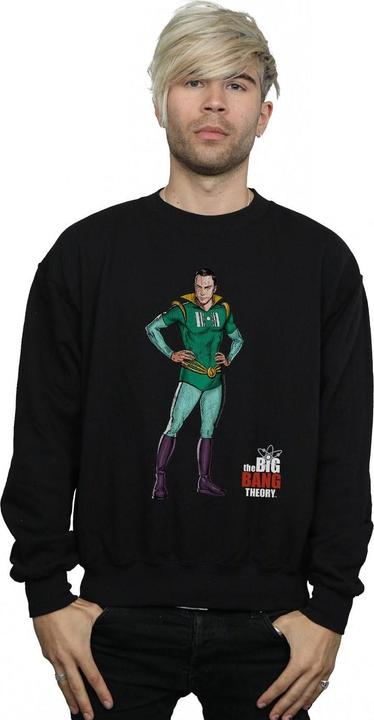 Immagine prodotto Dam Felpa uomo Sheldon Superhero in cotone (XXL)