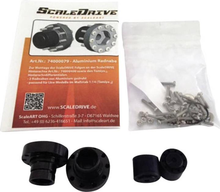 Immagine prodotto ScaleDrive Mozzo ruota in alluminio per l'asse posteriore