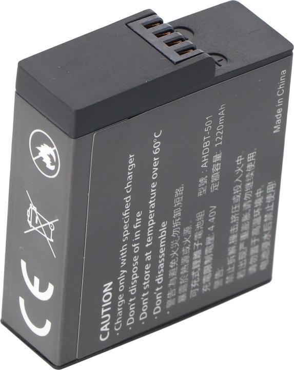 Immagine prodotto AccuCell Batteria GoPro Hero 5, AABAT-001 (Accumulatore di carica elettrica)