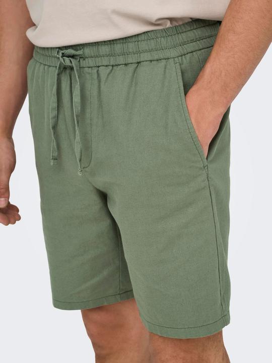 Produktbild Only & Sons Onslinus 0007 Cot Lin Shorts Noos (XXL)
