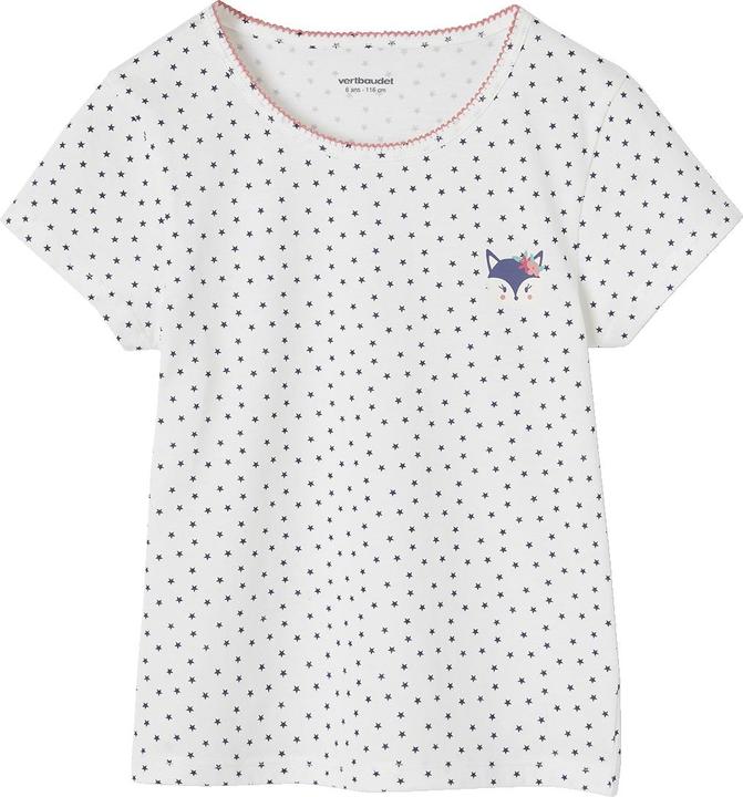 Actual product image Vertbaudet 3er-Pack Mädchen T-Shirts mit Tieren (158)