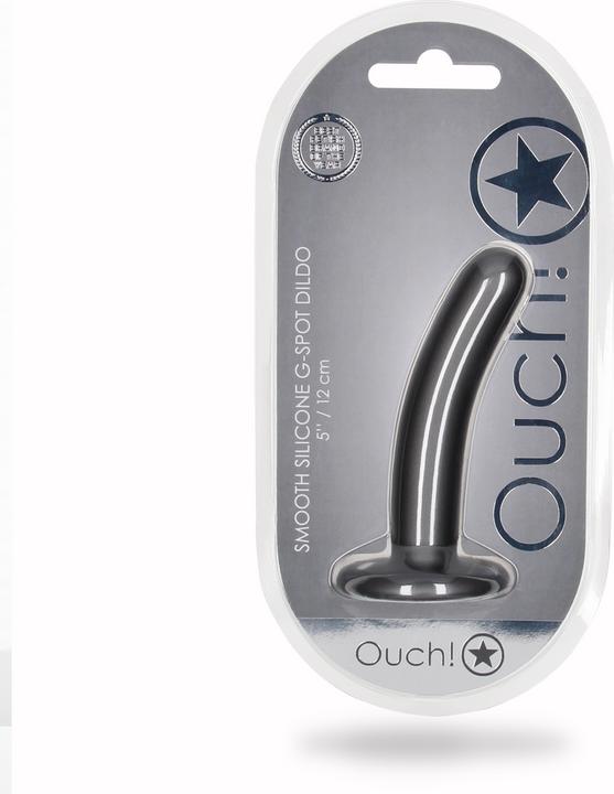 Produktbild Ouch! Smooth Silicone G-Spot Dildo - 5" / 12 cm