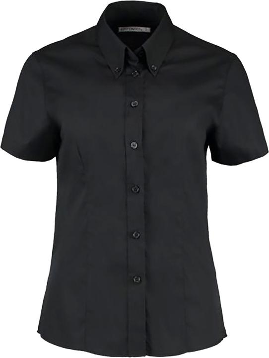 Kustom Kit Corporate Oxford Bluse Kurzarm