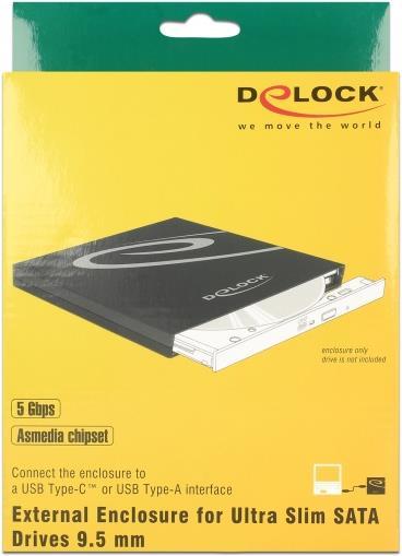 Produktbild Delock Externes Gehäuse (DVD Brenner)