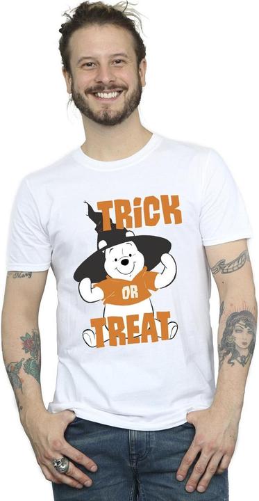 Actual product image Disney Mens Winnie The Pooh Trick Or Treat T-Shirt (XL)