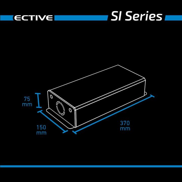 Immagine prodotto Ective SI102 Invertitore a onda sinusoidale 1000W/12V