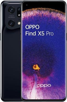 Actual product image OPPO Find X5 Pro (256 GB, Glaze Black, 6.70", Hybrid Dual SIM + eSIM, 50 Mpx, 5G)