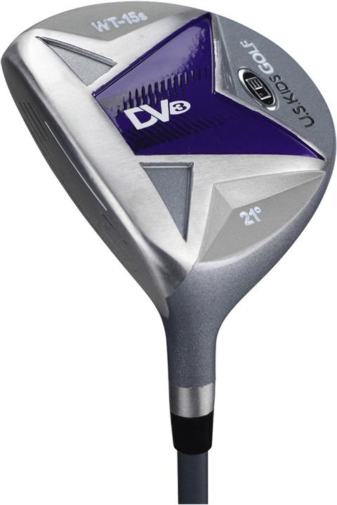 Actual product image U.S. Kids Golf Ultralight 3# Wood 54" 137-145cm purple (Left-handed)