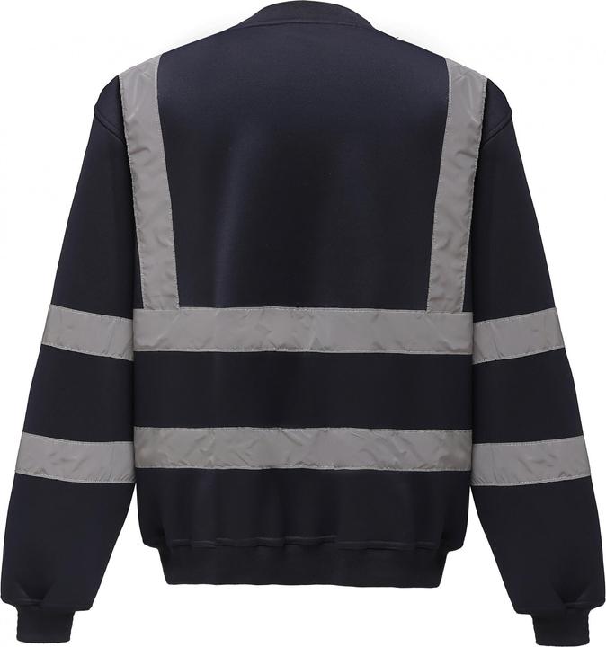 Produktbild Yoko Sweatshirt hohe Sichtbarkeit Rundhalsausschnitt (XL)