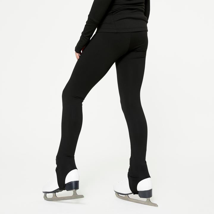 Actual product image Axelys Kids' Figure Skating Training Leggings - Black (8, 9, 10)