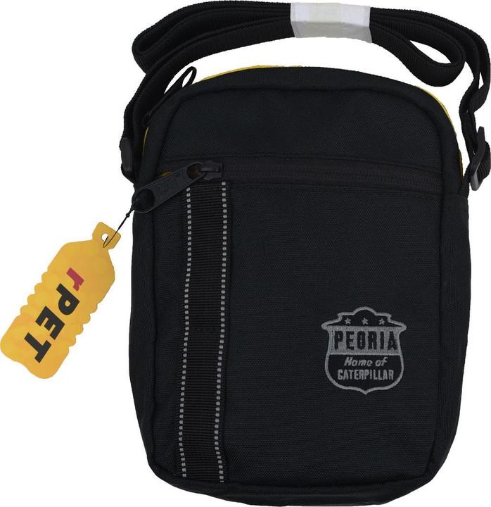 Cat erpillar erpillar Peoria City Bag 84068-12 Czarne Einheitsgrösse