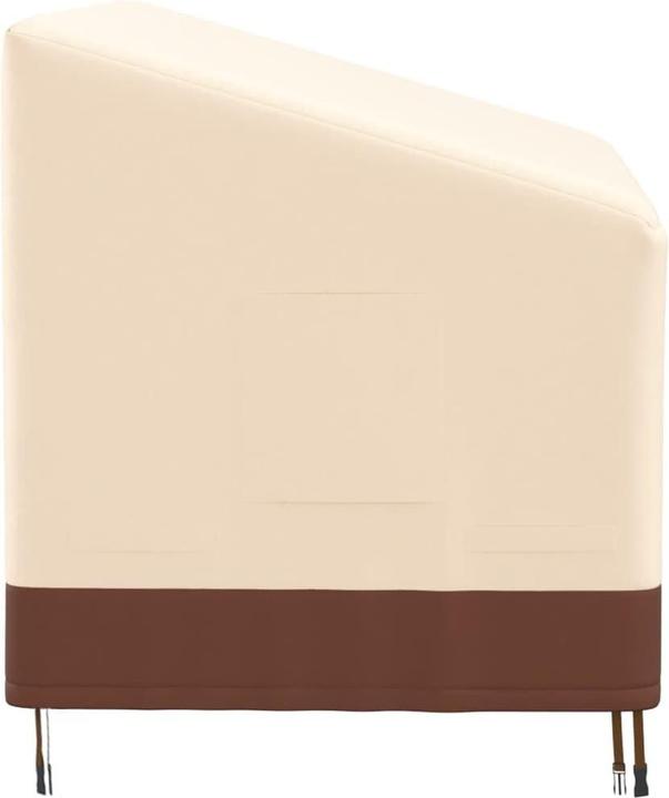 Produktbild VidaXL Abdeckung für 3-Sitzer-Bank Beige 159x84x56/81 cm 600D