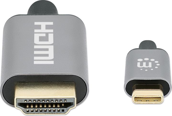 Produktbild Manhattan USB-C – HDMI (1 m, HDMI)
