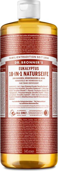 Dr. Bronner's 18-IN-1 Eukalyptus (Flüssigseife, 945 ml)