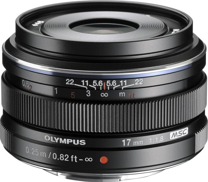 17mm f/1.8 Zwart (Micro Vier Derde, Micro Vier Derde)