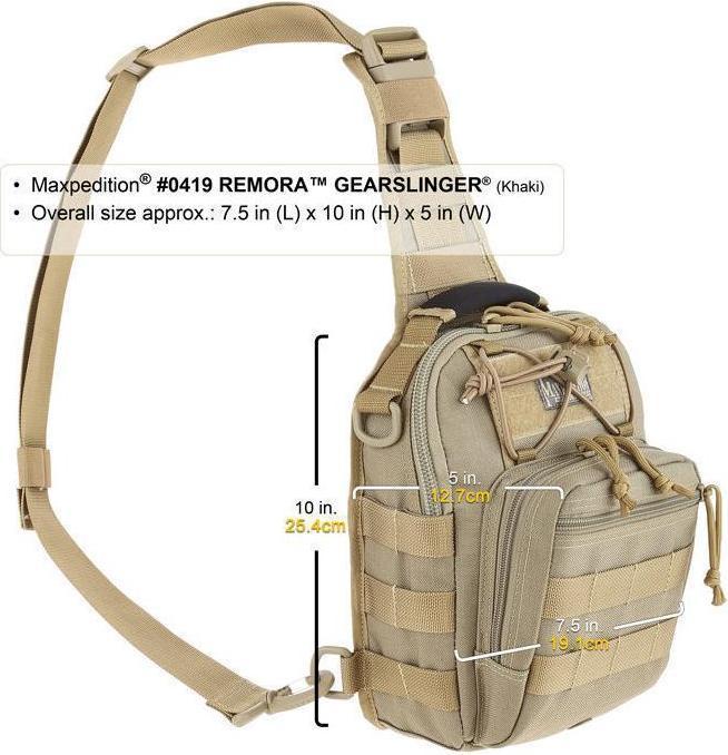 Produktbild Maxpedition Remora Gearslinger 5.2L