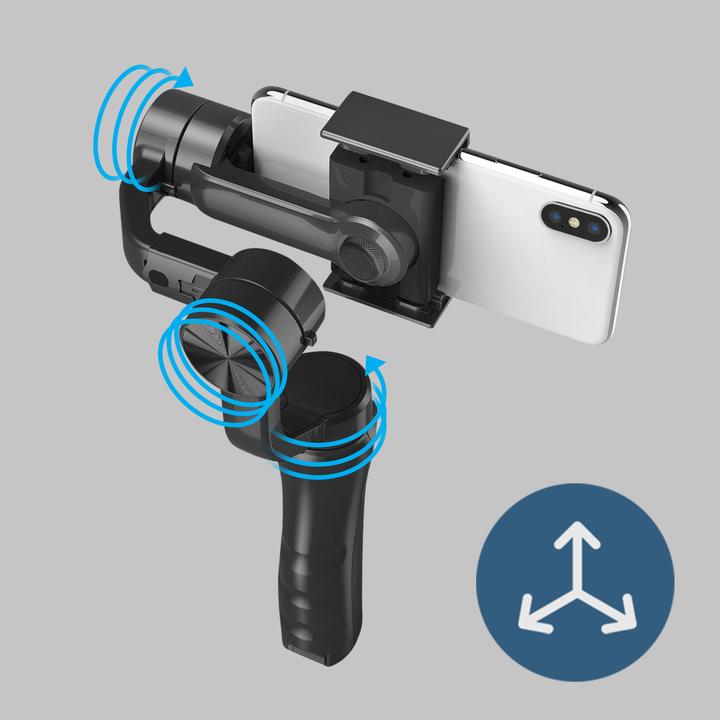 Actual product image Lemonda F6 3x axis gimbal stabilizer (Universal)