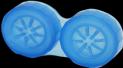 Produktbild Prolens Flachbehälter in Blau (Linsenbehälter)