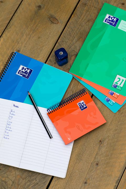 Actual product image Oxford Exercise book, A4, ruling 26 (A4, Checked, Soft cover)
