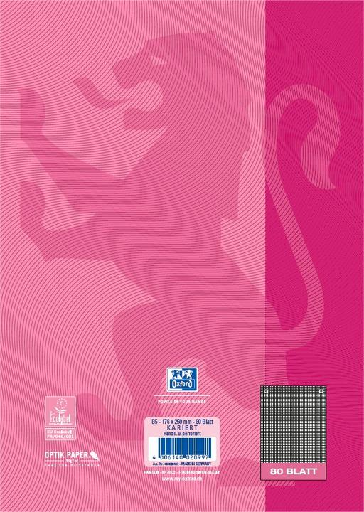 Produktbild Oxford Collegeblock "Touch", B5 (B5, Liniert)