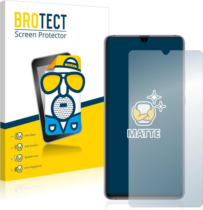 Actual product image BROTECT Anti-glare screen protector matt (2 Piece, Mate 20 X)