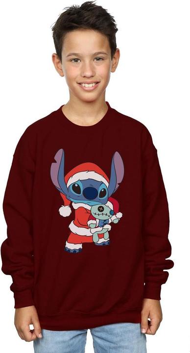 Immagine prodotto Disney Lilo And Stitch Stitch Christmas Felpa Ragazzi (140, 146)