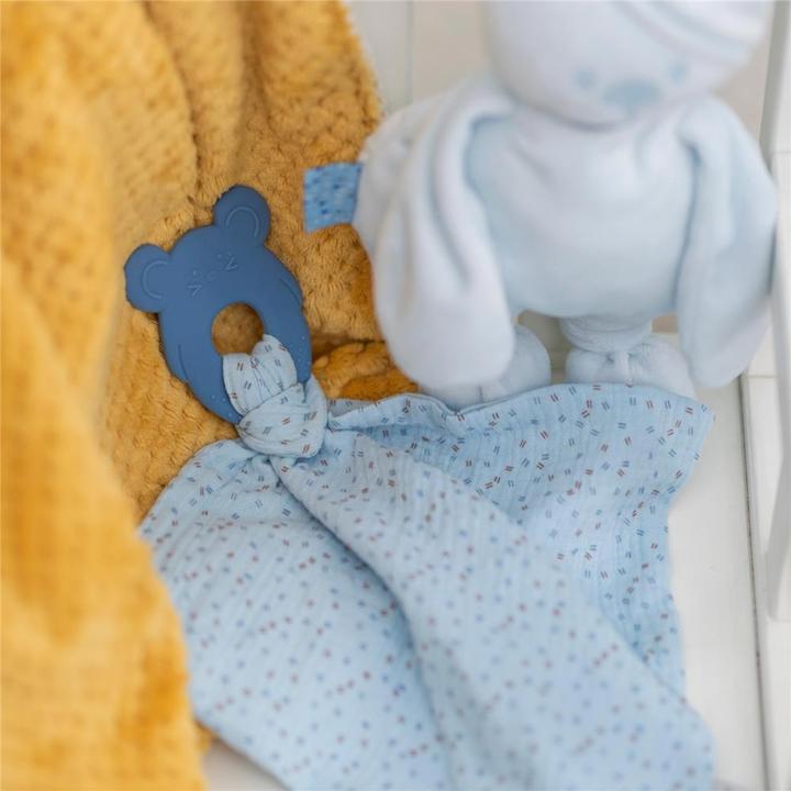 Actual product image Nattou Cuddle cloth with teething ring